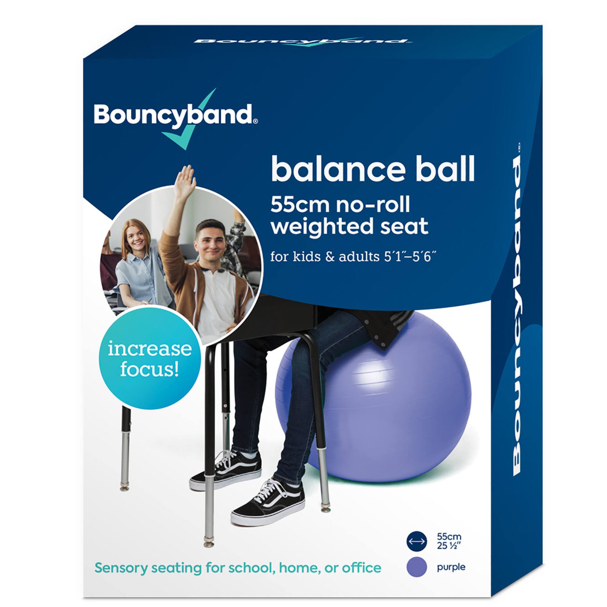 Bouncyband® 22" Purple Balance Ball